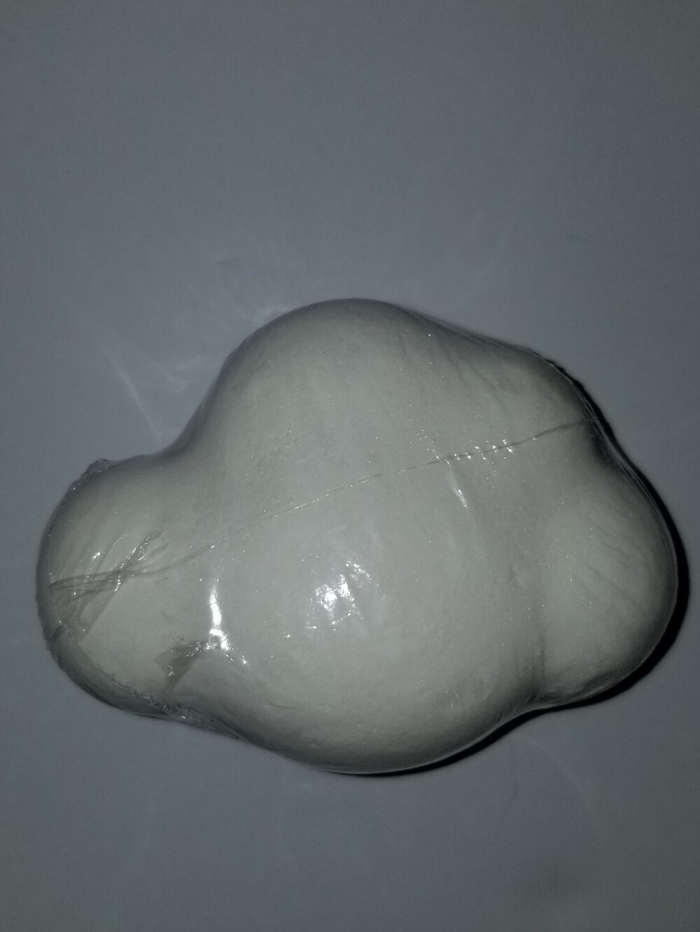 White Cloud Shaped Bath Bomb Wrapped